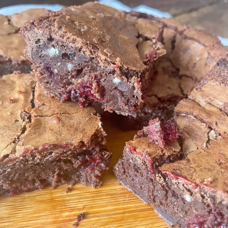 Chocolate and Blackberry Brownies
